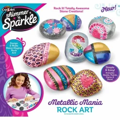 Shimmer N Sparkle, Metallic Mania Rock Art