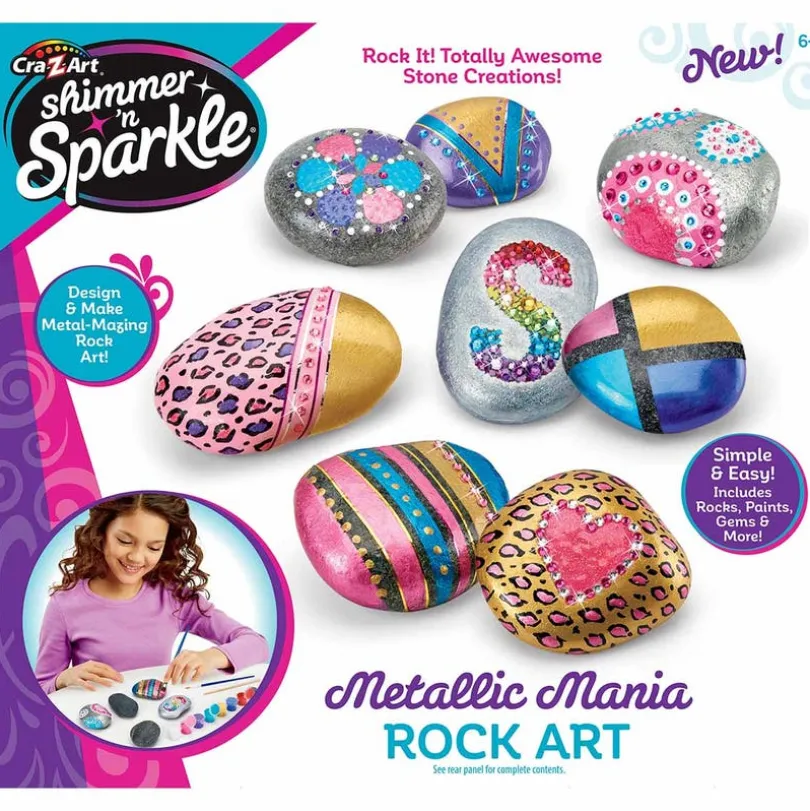 Shimmer N Sparkle, Metallic Mania Rock Art