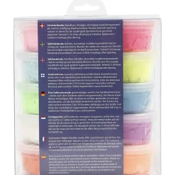 Silk Clay®, blandede farger, Basic 2, 10x40 g