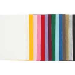 Silkepapir, blandede farger, 50x70 cm, 14 g, 15x2 ark/ 1 pk