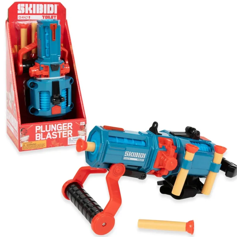 Skibidi Toilet Plunger Blaster
