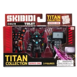 Skibidi Toilet Titan 3-pakning