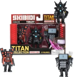 Skibidi Toilet Titan 3-pakning