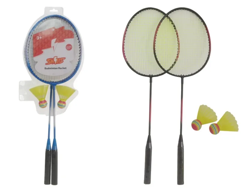 Skills, Badmintonracket 2-pakning med 2 baller