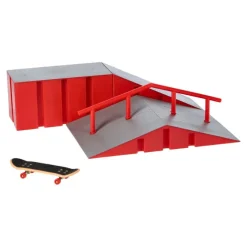 Skills Finger Board, Skatepark Med 1St Skateboard