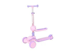 Skills - Scooter med sete rosa