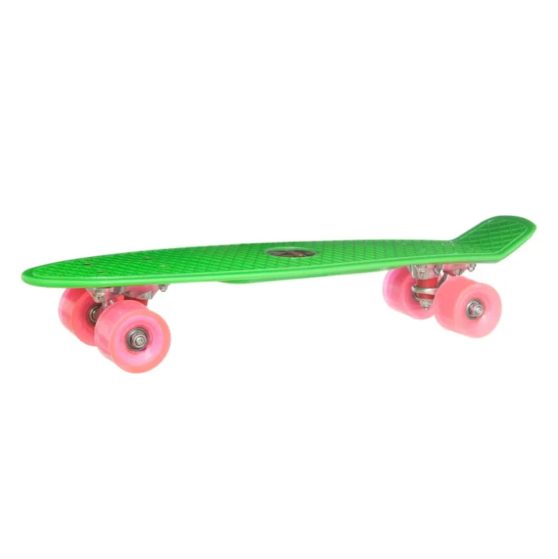 Skills, skateboard 45 cm, gul