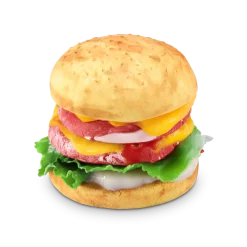 Slime Mart Small Shopping Basket Fast Food
