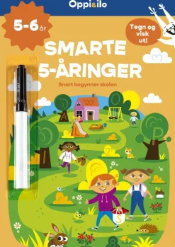 Smarte 5-åringer – aktivitetsbok 5–6 år NO