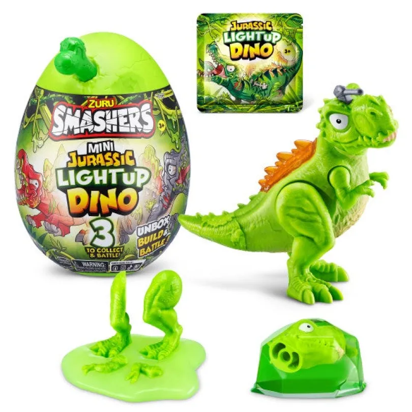 Smashers, Mini Jurassic Light, Up Dino