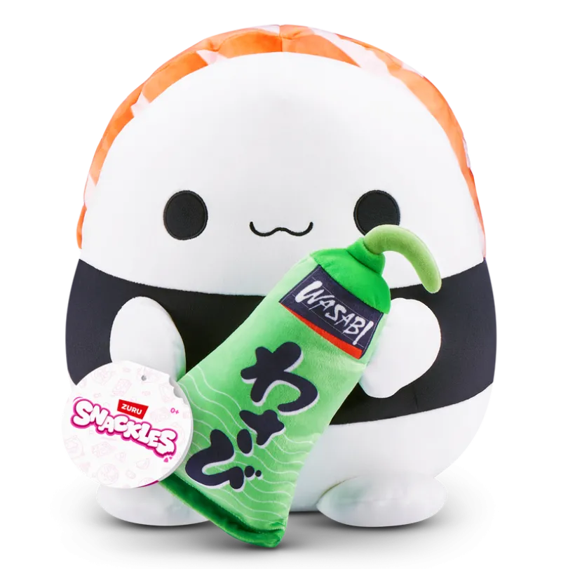 Snackles S1 Core Non Licensed Plush 14"; 16PCS/Dump Bin PDQ