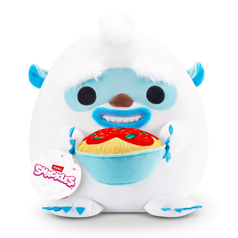 Snackles S1 Core Non Licensed Plush 14"; 16PCS/Dump Bin PDQ