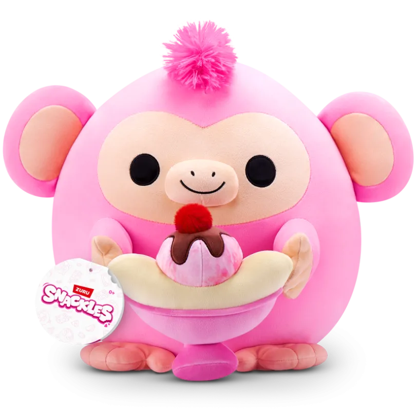 Snackles S1 Core Non Licensed Plush 14"; 16PCS/Dump Bin PDQ