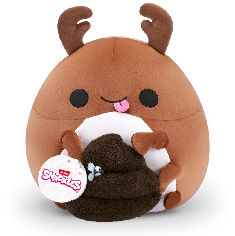 Snackles S1 Core Non Licensed Plush 14"; 16PCS/Dump Bin PDQ