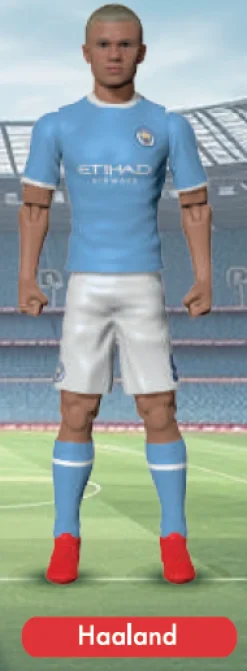 Sockers - Haaland - 20 cm Figur