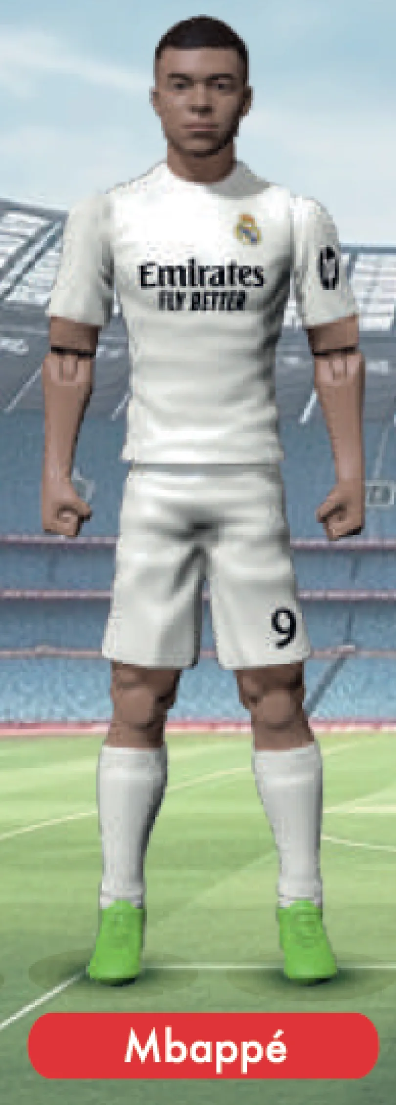 Sockers - Mbappe - 20 cm Figur