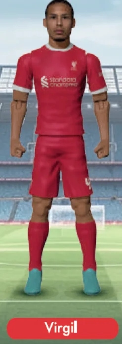 Sockers - Van Dijk - 20 cm Figur