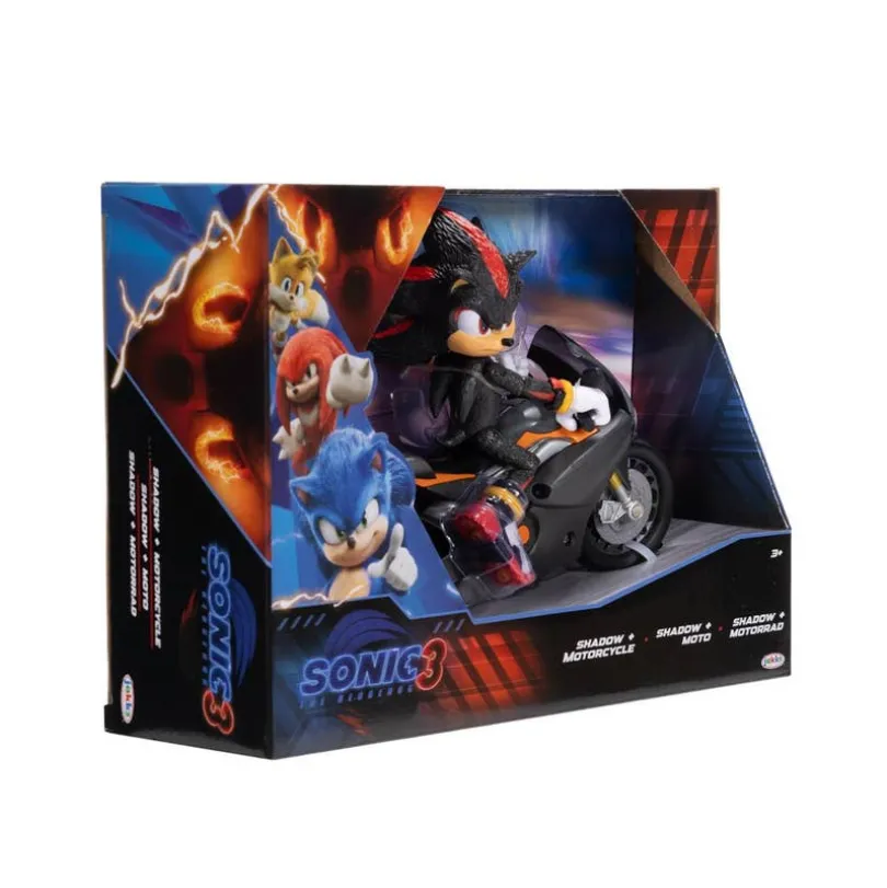 Sonic the Hedgehog 3: Shadow med Motorsykkel (13 cm)