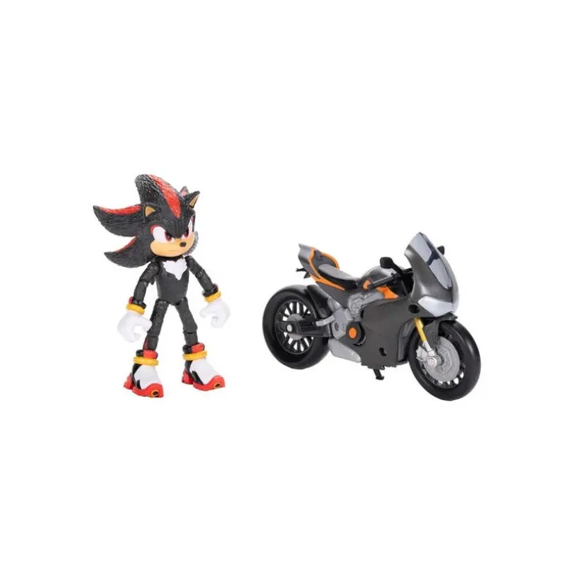 Sonic the Hedgehog 3: Shadow med Motorsykkel (13 cm)