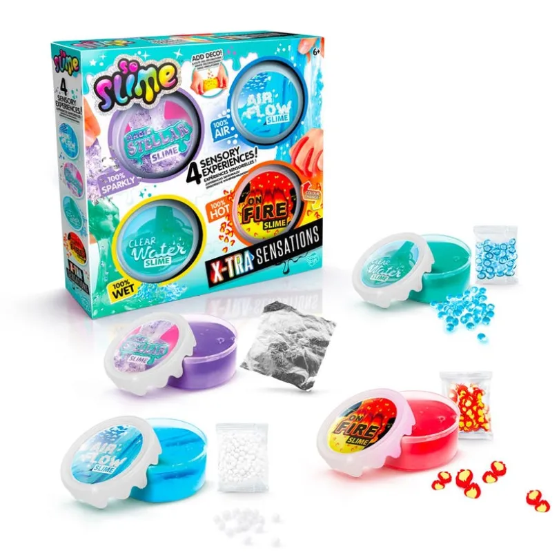 So Slime X-Tra Sensations 4-pakning