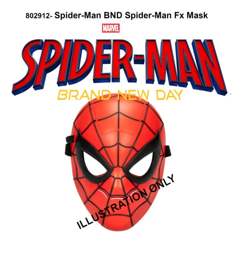 Spider-Man-maske med lyd og lys