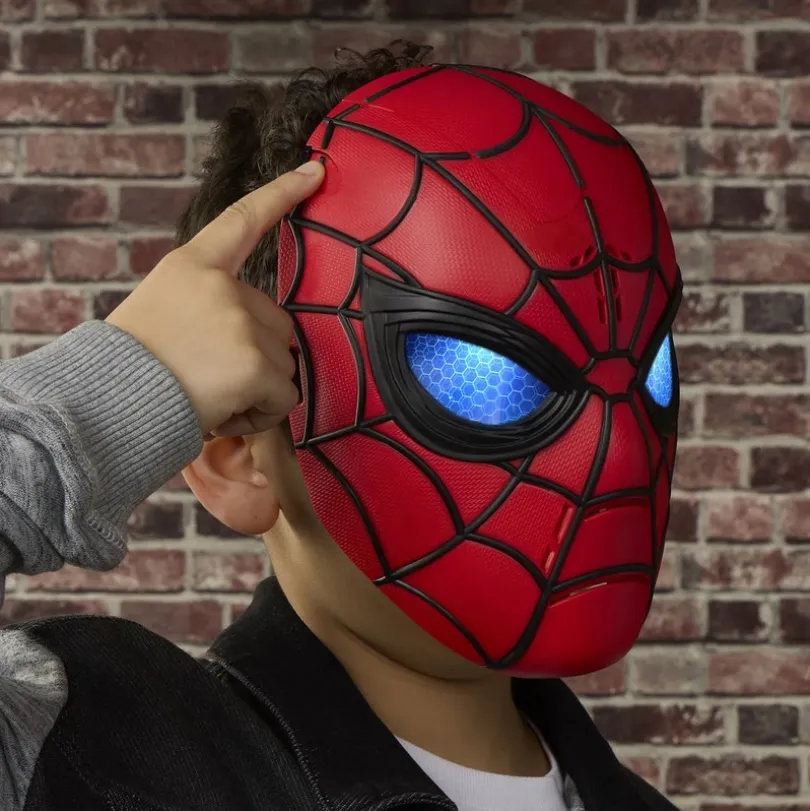 Spider-Man-maske med lyd og lys