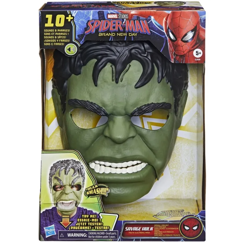 Spiderman Raging Hulk-maske