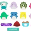 Squish-a-longs 2,5 cm 14 Pack Style 2 S3