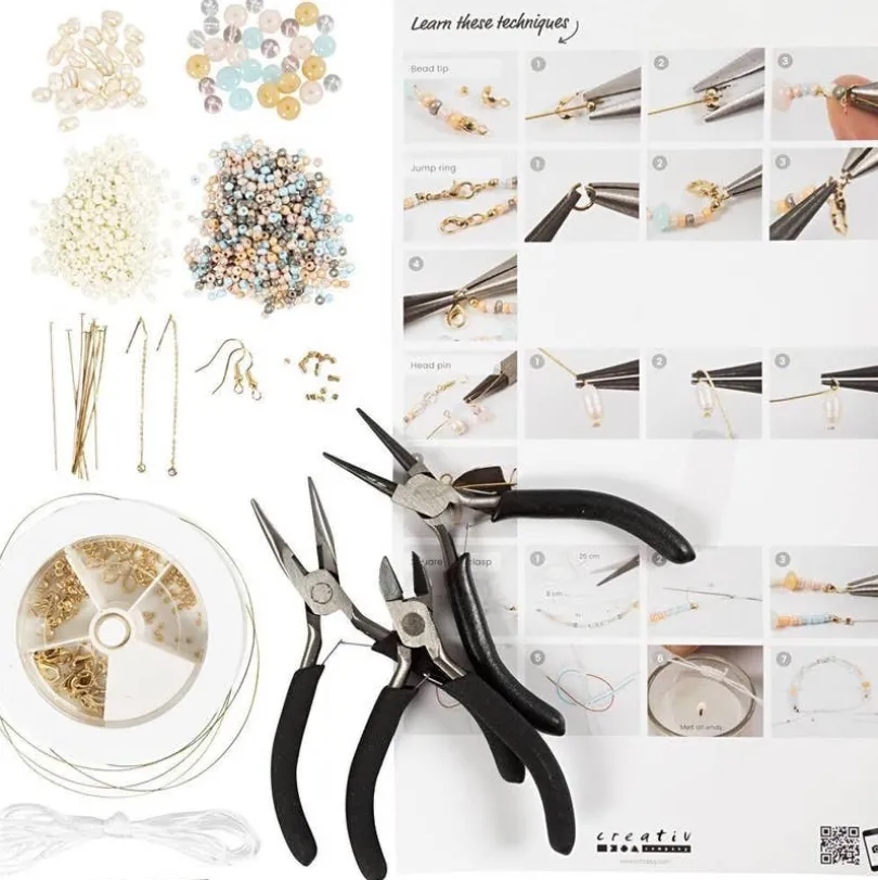 Start Diy Kit Smykker Klassiske Perler