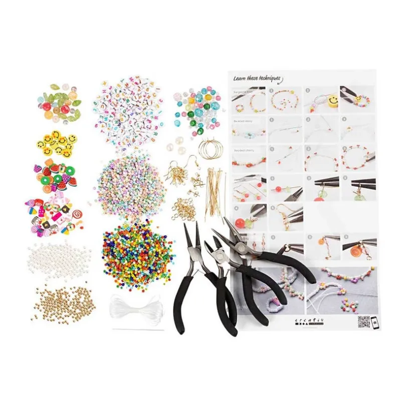 Start Diy Kit Smykker Livlige Farger