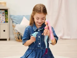 Steffi Love Mermaidizing dukke med lysende hale og delfin
