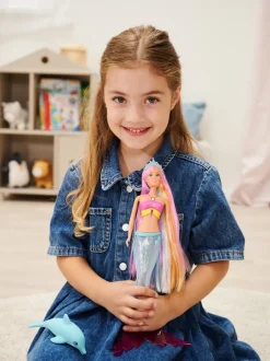 Steffi Love Mermaidizing dukke med lysende hale og delfin