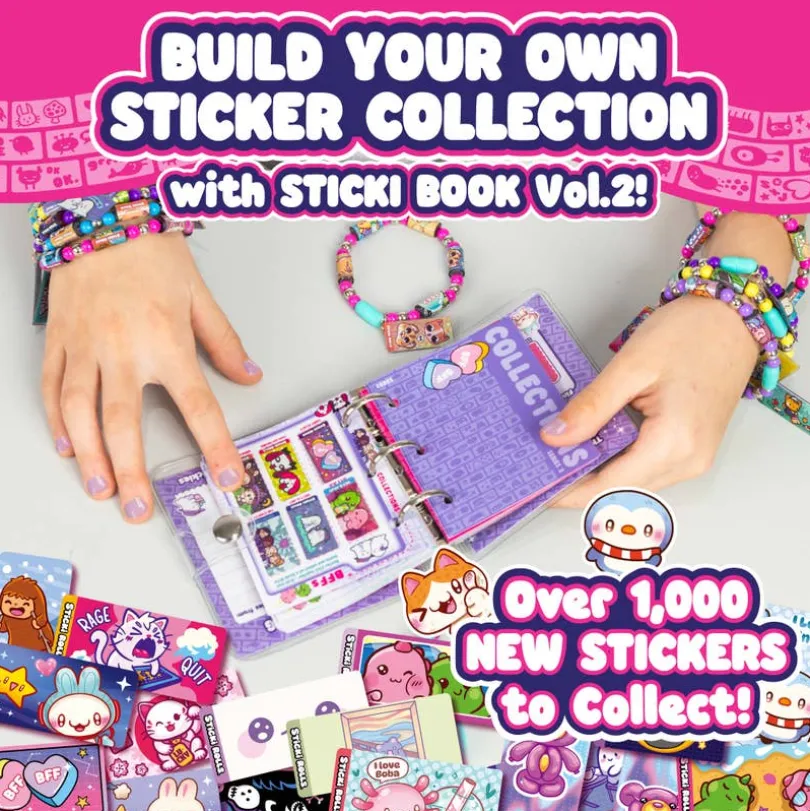 Sticki Rolls Sticki Book S2
