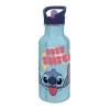 STITCH ALU Vannflaske med sugerør, 545 ml