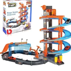 1:43 Street Fire Mega Dealer Showroom Garage
