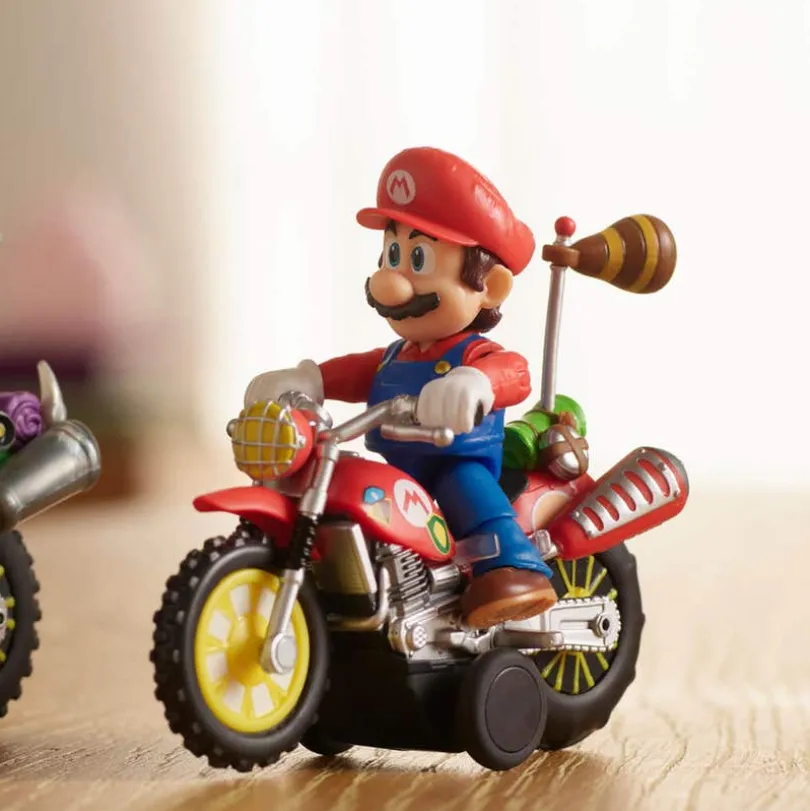 Super Mario motorsykkel med figur