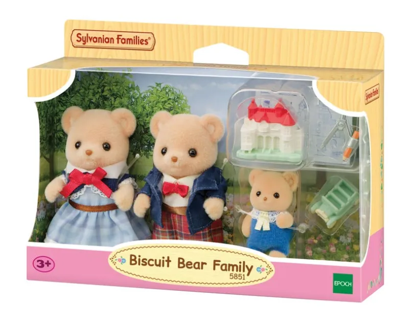 Sylvanian Families - Biscuit Bear Family