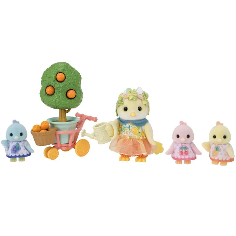 Sylvanian Families - Citrus Bird Family