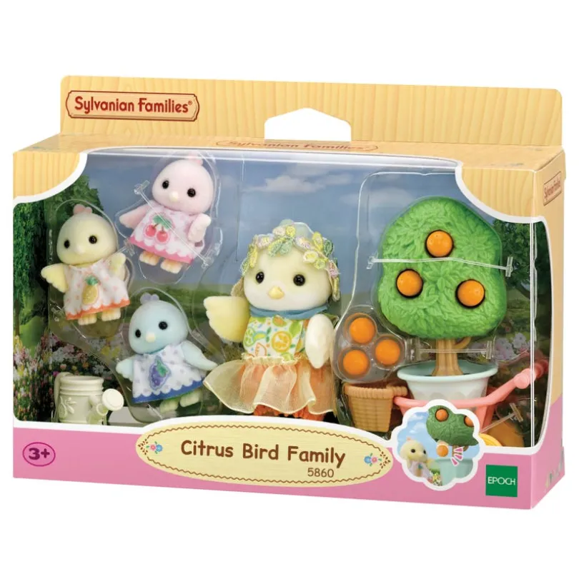 Sylvanian Families - Citrus Bird Family