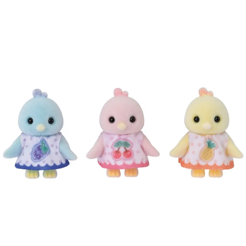 Sylvanian Families - Citrus Bird Family