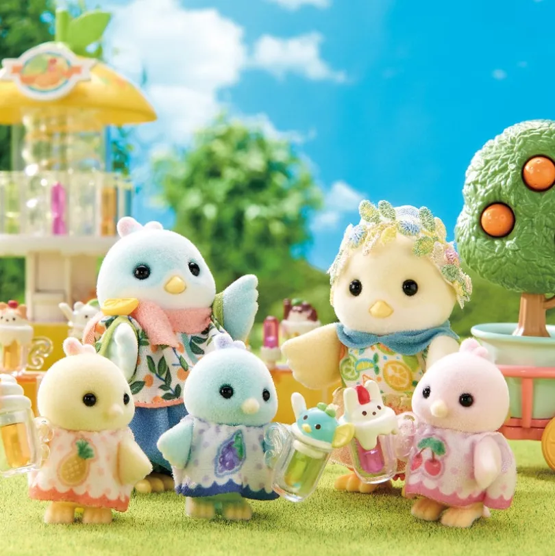 Sylvanian Families - Citrus Bird Family