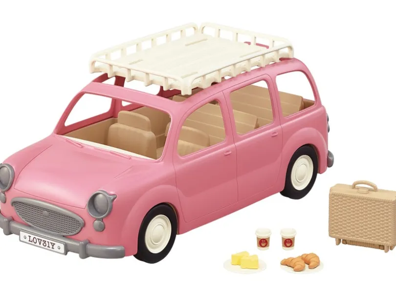 Sylvanian Families - Familiebil - rosa