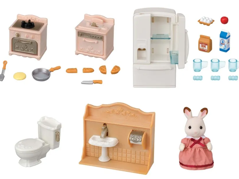 Sylvanian Families - Komplett innredningssett
