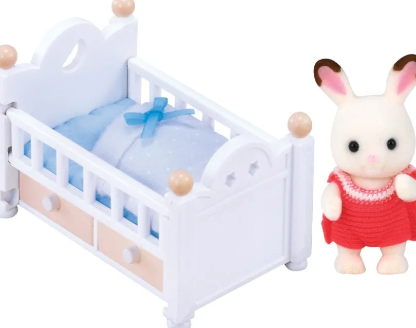 Sylvanian Families - Sett med baby Sjokoladekanin (Sprinkels