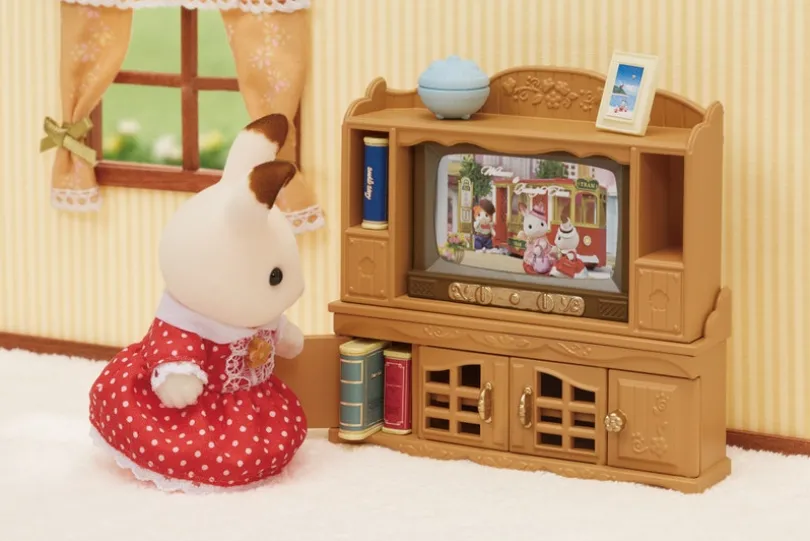 Sylvanian Families - Sofagruppe med TV-sett