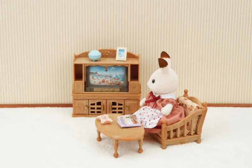 Sylvanian Families - Sofagruppe med TV-sett