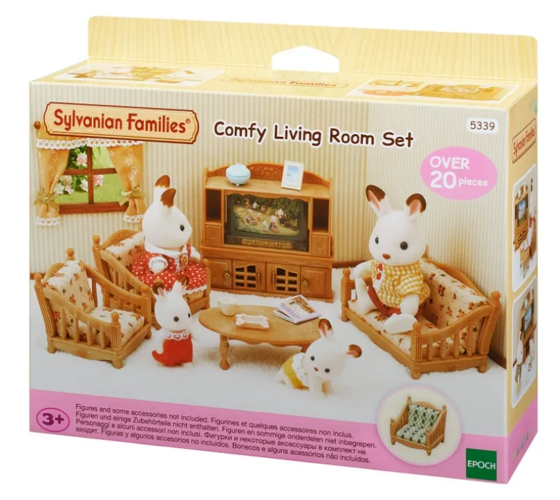 Sylvanian Families - Sofagruppe med TV-sett