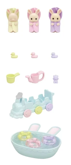 Sylvanian Families - Trillingbabyenes badepakke