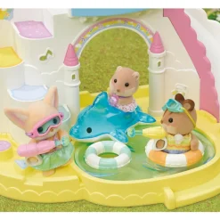 Sylvanian Families - Trillingene ved svømmebassenget