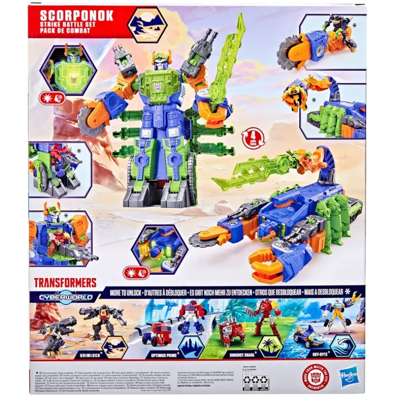 TRA CYBERWORLD SCORPONOK STRIKE BATTLE
